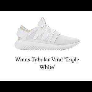 Adidas Tubular Viral Triple White